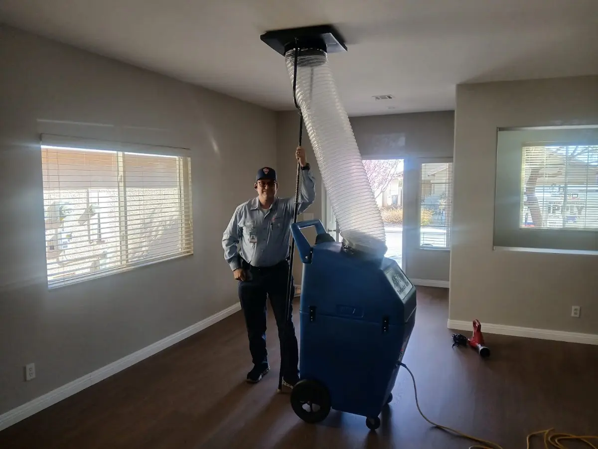 Professional Dryer Vent Cleaning work inside a Opa-locka home